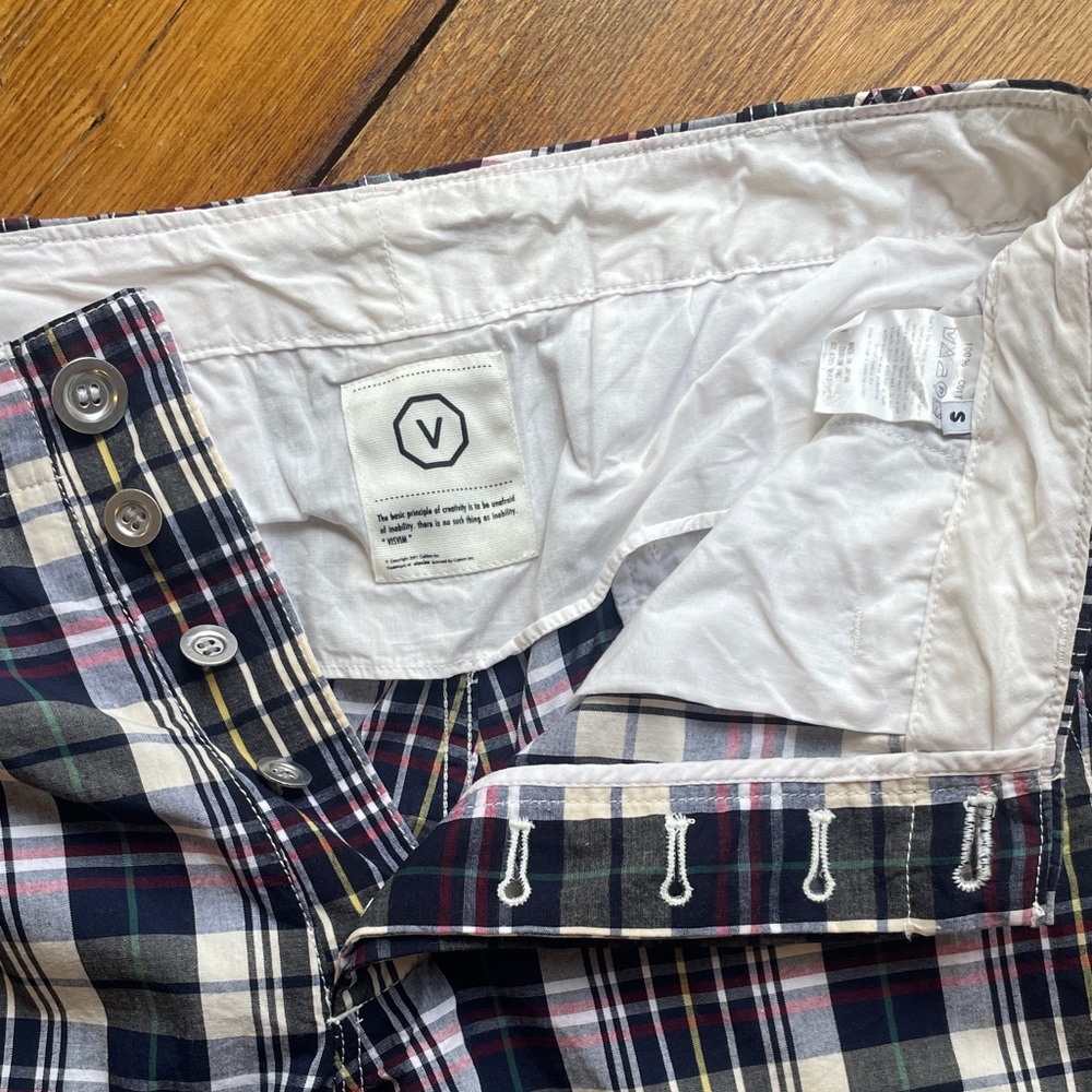 Visvim madras plaid shorts - Picture 3 of 7